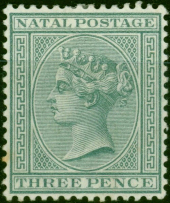 Natal 1889 3d Grey SG101 Good MM (2) 