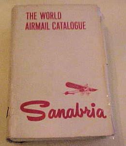 STAMP CATALOG  AIRMAIL STAMPS SANABRIA 1966