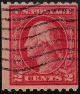 U.S. #449 Used F-VF w/ Crowe Certificate