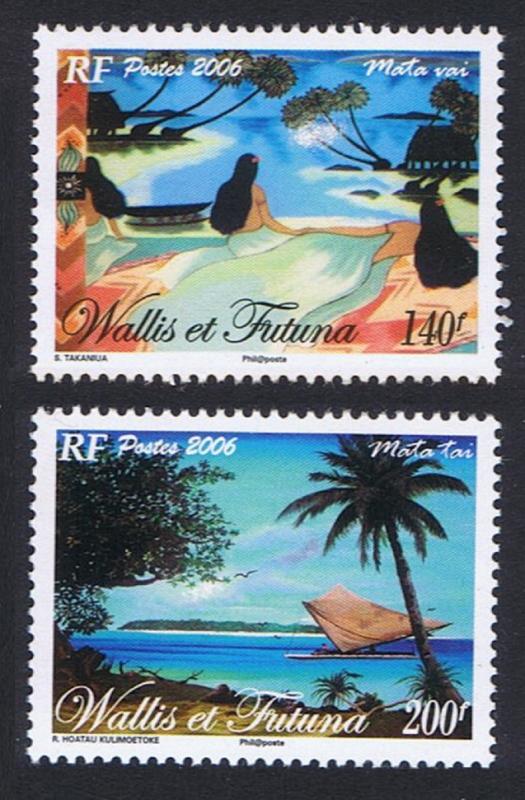 Wallis and Futuna Mata Vai 2v SG#893-894