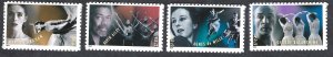 United States #3840-43 37¢ American Choreographers (2004). Four singles. MNH