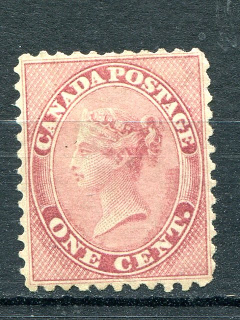 Canada #14   Mint  O.G.  VF  -  Lakeshore Philatelics