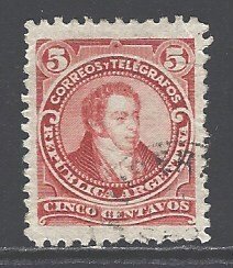 Argentina Sc # 77 used (BBC)