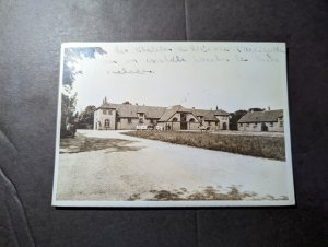 1940 Censored Denmark RPPC Postcard Cover Copenhagen to Neuchatel Switzerland