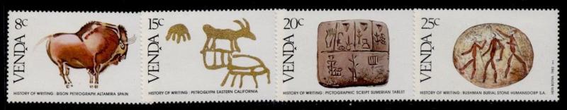 Venda 60-3 MNH Animals, The History of Writing