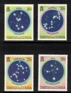 TRISTAN DA CUNHA 1984 Constellations; Scott 356-59, SG 373-76; MNH