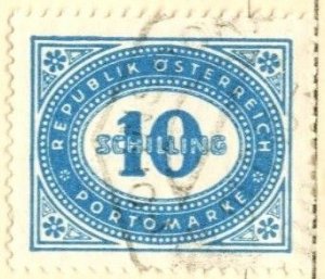 AUSTRIA - SC #J231 - USED - 1947 - AUST076