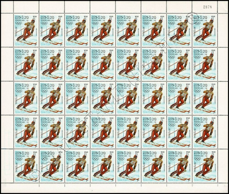 Olympic Winter Games, Sarajevo -SHEET (II)- (MNH)