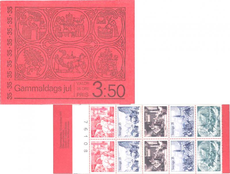 Sweden Scott 904-908 Mint never hinged.