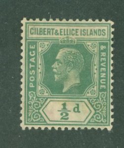 Gilbert & Ellice Islands #27  Single