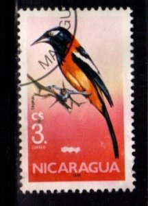 Nicaragua - #1502 Birds Troupial - Used