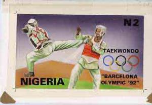 Nigeria 1992 Barcelona Olympic Games (1st issue) - origin...