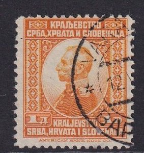 Yugoslavia   #10  used 1921  King Peter I  1d