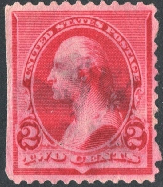 SC#220 2¢ Washington Single (1890) Used
