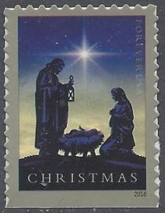 #5144 (47c Forever) Christmas Nativity Booklet Single 2016 Mint NH