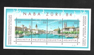 Switzerland 1984 - MNH - Souvenir Sheet - Scott #749