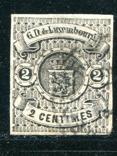 Luxembourg #4  Used F-VF   