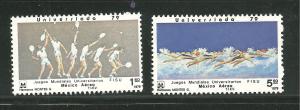 Mexico C-612-13 MNH Sports