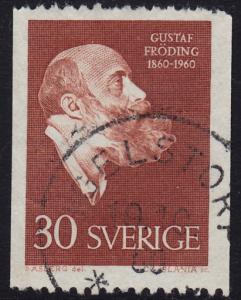 Sweden - 1960 - Scott #559 - used - Gustaf Fröding