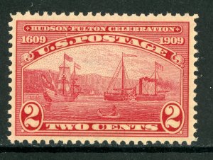 USA 1909⭐2¢ Hudson-Fulton ⭐Scott # 372 ⭐ MNH P776