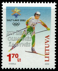 Lithuania #710  MNH - Winter Olympics (2002)