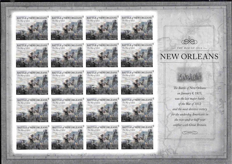 4952a Mint,OG,NH... Pane of 20... SCV $35.00... Imperf