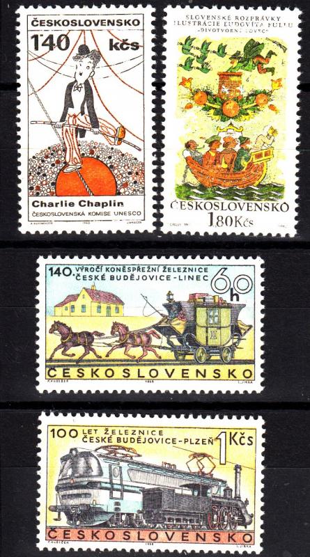 Czechoslovakia 1556-7, 1588, 1599 