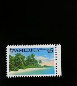 1990 45c America Caribbean Coast Scott C127 Mint F/VF NH