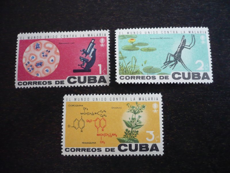 Stamps - Cuba - Scott# 757-759 - Mint Hinged Set of 3 Stamps