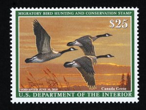 EXCEPTIONAL GENUINE SCOTT #RW84 VF-XF MINT PRISTINE OG NH FEDERAL DUCK STAMP