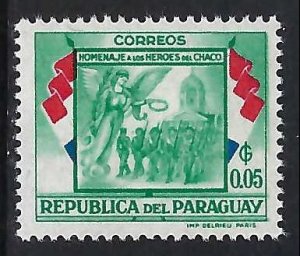 Paraguay 508 MNH Z9500-3