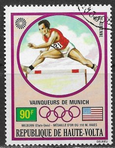 Upper Volta ~ Scott # C117 ~  Used ~ CTO ~ 20th Olympic Games, Munich