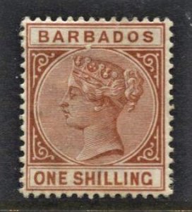 STAMP STATION PERTH - Barbados #67 QV Definitive MNG Wmk.2 CV$35.00