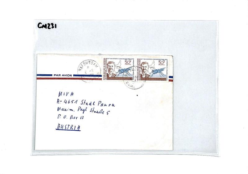 *CAMEROON* Missionary Air Mail MIVA Austria Cover {samwells-covers} CM231