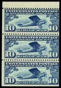 USA C10a Mint (NH) Booklet Pane of 6