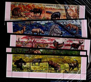 Burundi #355-359  Single (Complete Set) (Animals)