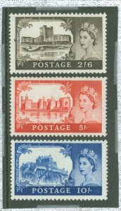 Great Britain #525-7v
