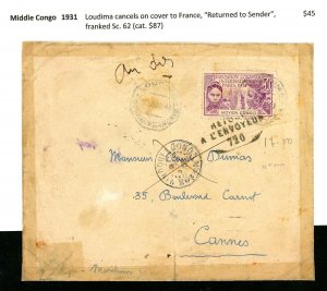 Middle Congo 1931 Cover