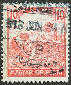 Hungary, 1916-1918, SC#113, Harvest (MAGYAR KIR POSTA) Used, F