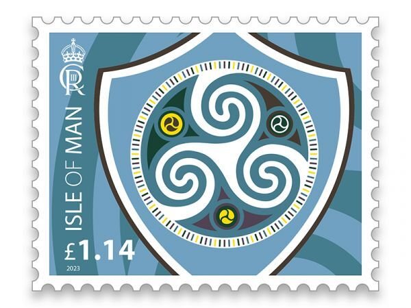 Stamps of Isle of Man (pre order) 2023 -The Triskelion Collection Set .