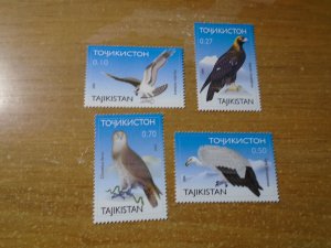 Tajikistan  #  161-64  MNH  Birds