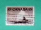 Canada - 351, Used, Complete. Eskimo and Kayak. SCV - $0.20