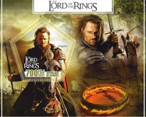 Stamps. Cinema. The Lord of the Rings 2021 year 6 sheets perforated MNH**