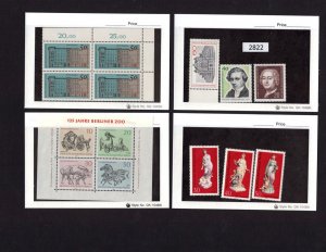 $1 World MNH Stamps (2822) Germany West & Berlin several MNH sets, you get all