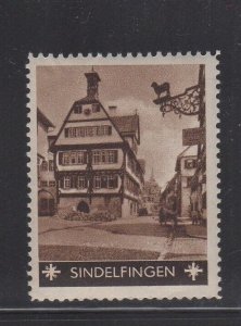 German Tourism Advertising Stamp- Cities, Towns & Landmarks - Sindelfingen - MNH