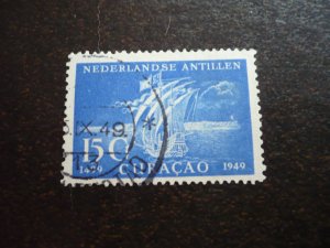 Stamps - Netherlands Antilles - Scott# 205 - Used Part Set of 1 Stamp