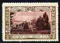 Australia 1938 Parliament House, Canberra Poster Stamp fr...