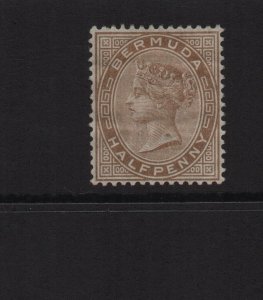 Bermuda 1880 SG19 Halfpence mounted mint