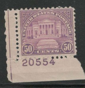 #701 MH Plate # Single