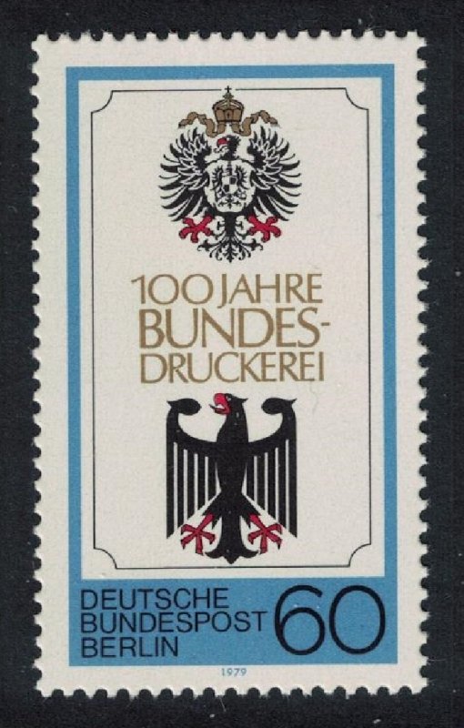 Berlin State Printing Works Berlin 1979 MNH SG#B573